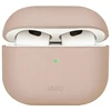 UNIQ dėklas Lino AirPods 4 Silicone pink blush
