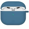 UNIQ dėklas Nexo AirPods 4 + Ear Hooks Silicone pacific mėlynas