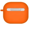UNIQ dėklas Nexo AirPods 4 + Ear Hooks Silicone volt oranžinis