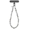 UNIQ Coehl Candy Gem Handstrap universali virvelė skirta telefonui ant rankos sidabro spalvos