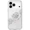 UNIQ Coehl Crystelle Dėklas skirtas Apple iPhone 17 Pro Max Magnetic Charging sidabro spalvos