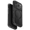 UNIQ Combat Dėklas skirtas Apple iPhone 17 Pro Magclick Charging juodos spalvos