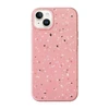UNIQ dėklas Coehl Terrazzo Apple iPhone 14 / 15/ 13 6,1" rožinės spalvos