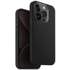 UNIQ dėklas Keva Apple iPhone 15 Pro 6.1"Magclick Charging juodos spalvos