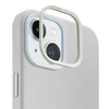 UNIQ dėklas Lino Hue Apple iPhone 15 / 14 / 136.1" Magclick Charging pilkos spalvos