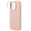 UNIQ dėklas Lino Hue Apple iPhone 15 Pro Max 6.7" Magclick Charging rožinės spalvos