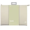 UNIQ Lyon Dėklas laptop Sleeve 14" seasalt light beige Atsparus vandeniui RPET