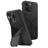 Apple iPhone 15 Pro UNIQ Transforma Magclick Charging dėklas telefonui juodos spalvos