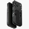 UNIQ Heldro Air Dėklas skirtas Apple iPhone 17 Pro Magclick Charging juodos spalvos