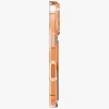 „Uniq Heldro Air“ dėklas, skirtas „iPhone 17 Pro“ su magnetiniu įkrovimu – oranžinis