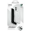 UNIQ LifePro Xtreme telefono dėklas su stovu ir MagSafe palaikymu iPhone 17, permatomas