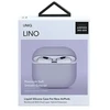 Uniq Lino silikoninis dėklas skirtas AirPods 3 - lavender
