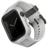 UNIQ apyrankė Monos 2in1 Apple Watch Strap+ Case Series 4/5/6/7/8/9/SE/SE2 44/45mm. pilkos spalvos