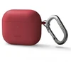 UNIQ dėklas Nexo AirPods 3 gen + Ear HooksSilicone raudonos spalvos