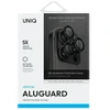 Uniq Optix aliuminio kameros objektyvo apsauga iPhone 16 Pro / 16 Pro Max su aplikatoriumi - Juodas