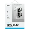 UNIQ Optix Aliuminio Camera Lens Protector Apple iPhone 16 6.1" /16 Plus 6.7" sterling sidabrinis