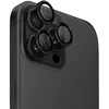 Uniq Optix aliuminio kameros objektyvo apsauga iPhone 16 Pro / 16 Pro Max su aplikatoriumi - Juodas
