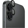 UNIQ Optix Aluminum Camera Lens Protector skirta Apple iPhone 17 su aplikatoriumi, juodos spalvos
