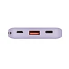 UNIQ Powerbank Fuele mini 8000mAhUSB-C 18W PD Fast charge levandų spalvos