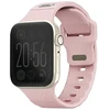 UNIQ apyrankė Stride Apple Watch Series1/2/3/4/5/6/7/8/9/SE/SE2 38/40/41mm FKM Rubber Strap rožinės spalvos