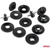 Universalių kilimėlių segėlių rinkinys 14 mm 4 vnt. amio-05050