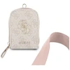 Universal lanyard with wallet Guess 4G Metal Logo pink