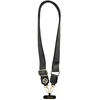 Universal lanyard Guess CBDY 4G Tether Patch Strass Metal Logo juodos spalvos
