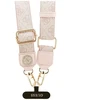 Universal lanyard Guess CBDY 4G Tether Patch Strass Metal Logo pink