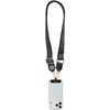 Universal lanyard Guess CBDY 4G Tether Patch Strass Metal Logo juodos spalvos