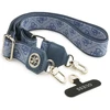 Universal lanyard Guess CBDY 4G Tether Patch Strass Metal Logo mėlynas