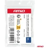 Baldų segtukų rinkinys su guminiu tarpikliu 20mm ? 9 mm 20 vnt. amio-05029