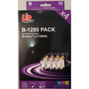 Uprint Brother LC-1280 rašalo kasetė (4 vnt.) juoda, C, M, Y