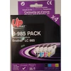 UPrint Suderinamas rašalas / rašalas su LC-985, 1xblack/1xcyan/1xmagenta/1xyellow, skirtas Brother DCP-J315W