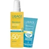 Uriage Bariésun Invisible Purškiklis SPF 50+ + After Sun Repair Balm, 200 ml +, 50 ml