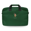 US Polo Assn.krepšys 16" nešiojamam kompiuteriui - žalios spalvos