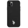 Dėklas U.S. Polo Assn US Polo USHCN65PUBK iPhone 11 Pro Max juoda/juoda Polo Type Collection