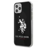 Us Polo Assn US Polo USHCP12LTPUHRBK Apple iPhone 12 Pro Max 6,7" dėklas telefonui juodos spalvos Shiny Big Logo