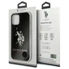 Us Polo Assn U.S. Polo USHCP12LTPUHRBK „Big Horse“ telefono dėklas iPhone 12 Pro Max, juodas