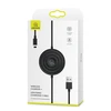USAMS belaidis įkroviklis US-CC096 10W su kabeliu lightning juodos spalvos CC96WH01