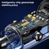 Automobilinis įkroviklis 30W USB + USB-C Fast Charge Usams C32 CC164CC01 (US-CC164) juodos spalvos