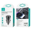 USAMS automobilinis įkroviklis C35 USB+USB-C 45W Fast Charge juodas CC175CC01 (US-CC175)