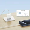 USAMS Ład. siec. 1xUSB-C T65 PD20W PD Greitas įkrovimas US-CC226 + laidas USB-C/Lightning US-SJ712 30W baltos spalvos Yi Series OYXLTZ02