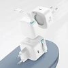 USAMS Laidinis įkroviklis 1xUSB-C su suvyniojamu kabeliu Lighning Retractable PD+QC 35W Gan Fast Charging juodos spalvos XMF Series CC209TC01 (US-CC209)