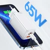 USAMS Tinklo įkroviklis 1xUSB-C+1xUSB T47 65W PD Fast Charging Super Si juodos spalvos CC153TC01 (US-CC153)