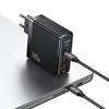 USAMS įkroviklis 2xUSB-C+1xUSB T52PD140W PD greito įkrovimo US-CC168 + U82 USB-C/USB-C US-SJ581 kabelis