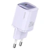 USAMS Laidinis įkroviklis CC248 20W GaN USB-C Fast Charging HC Series violetinės spalvos CC248TC03
