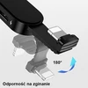 USAMS ADAPTER AU10 2W1 LIGHTING - 3.5MM + LIGHTING LED Juodas