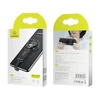 USAMS Adapteris AU11 2in1 USB-C - 3,5mm+USB-C + ring holder juodos spalvos SJ359TC01 (US-SJ359)