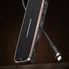 USAMS Adapteris šakotuvas 2xUSB + USB-C + HDMI + Micro SD+SD juodos spalvos SJ575hub01 (US-SJ575)