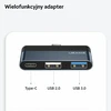 USAMS ADAPTER HUB USB 2.0/USB 3.0/USB-C PILKA/Pilkas SJ490HUB01 (US-SJ490)
